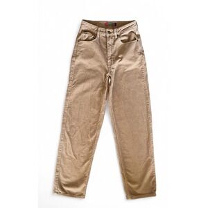Empyre Tori Women's Corduroy‎ Skater Pants Brown, 90's Wide Leg, Size 0/26